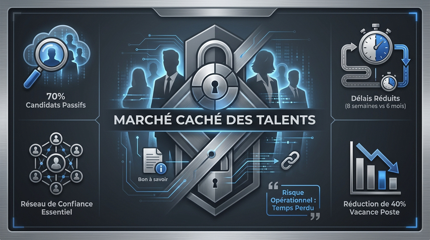 Illustration du marché caché des talents en conformité réglementaire