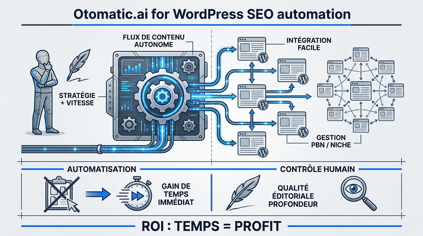 Interface d'automatisation Otomatic.ai pour WordPress
