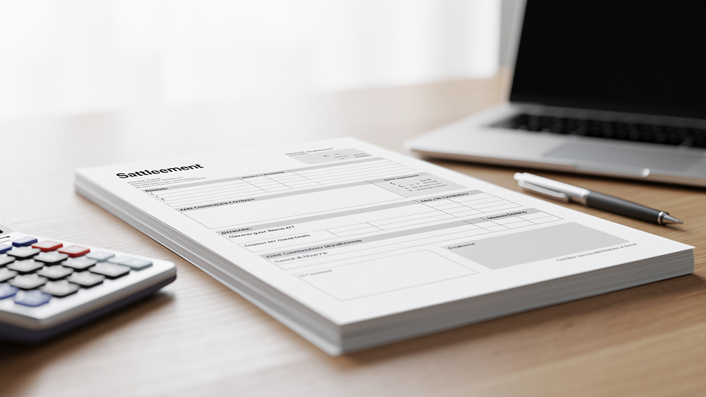Document de solde de tout compte avec décompte des RTT non pris