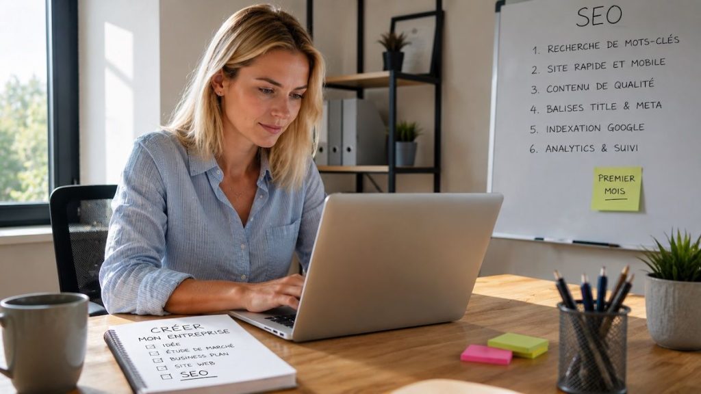 creer entreprise seo