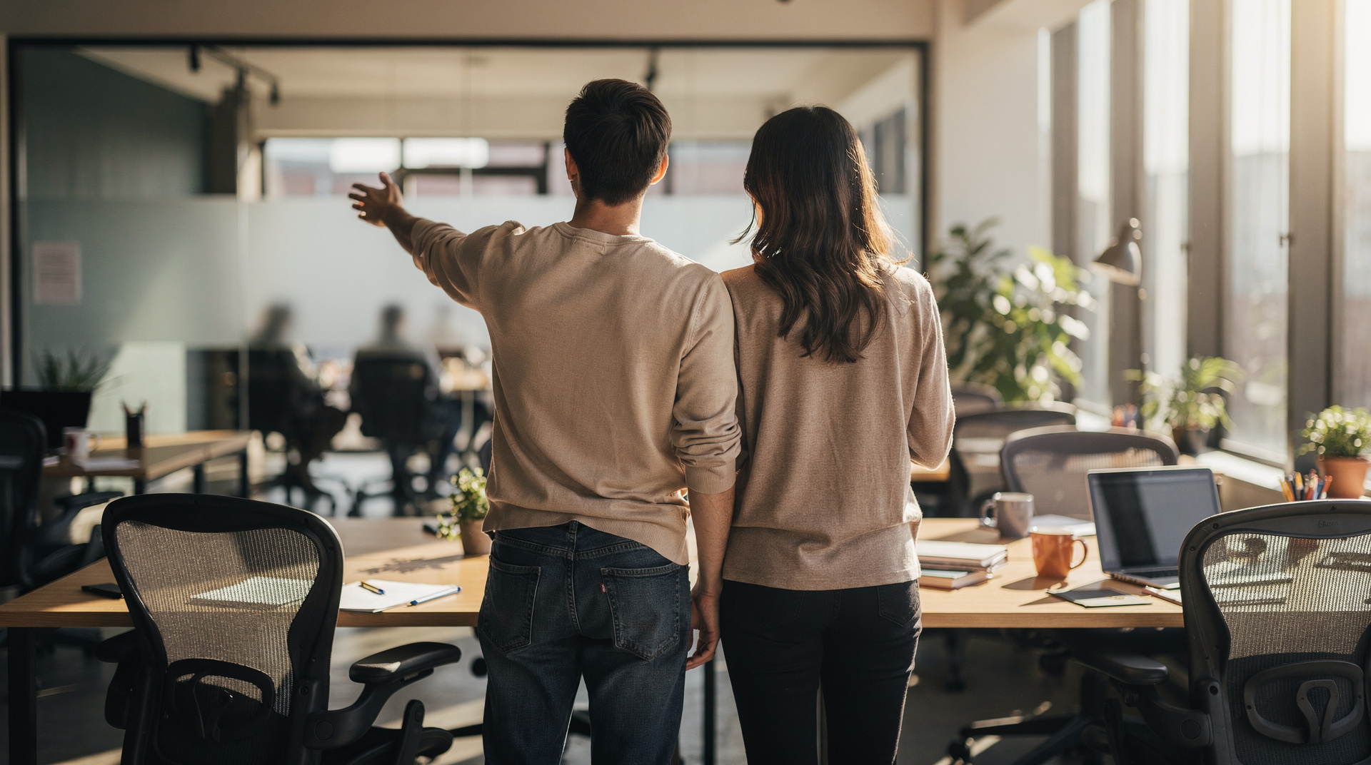 Membres consultant le planning de réservation d'un coworking