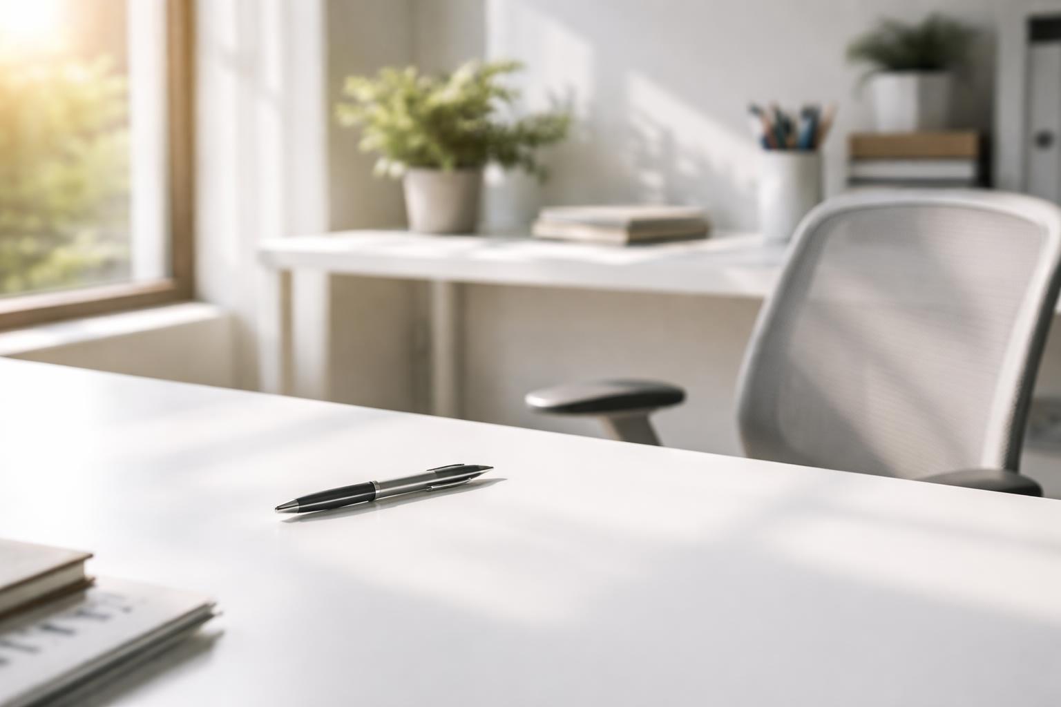 Responsable administrative signant un mandat de prélèvement